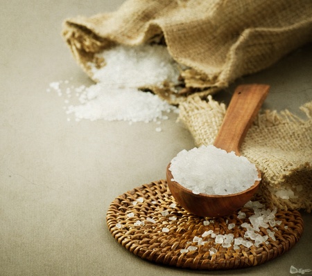 Salt.Natural Sea Saltの写真素材