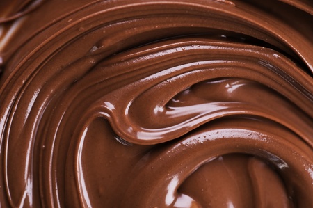 Chocolate swirlsの写真素材