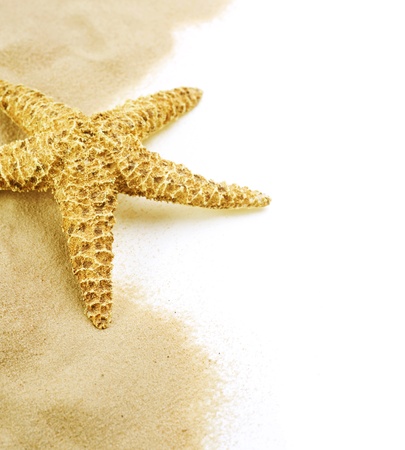 Starfish on the Sand.Vacation conceptの写真素材