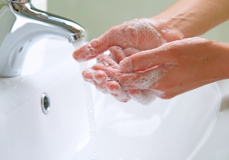 Washing Hands  Cleaning Hands  Hygiene の写真素材