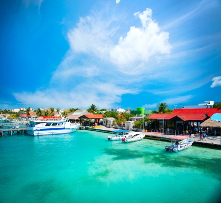 Mexico  Isla Mujeres,Cancun の写真素材