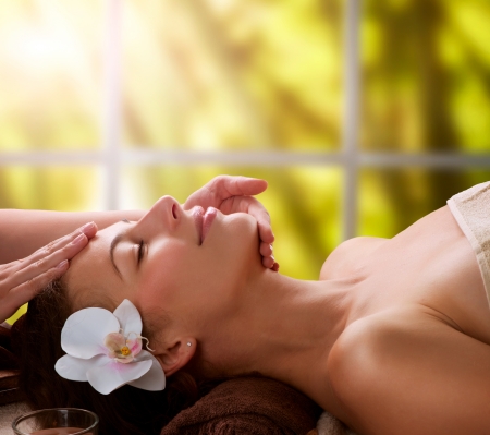 Spa Facial Massage の写真素材