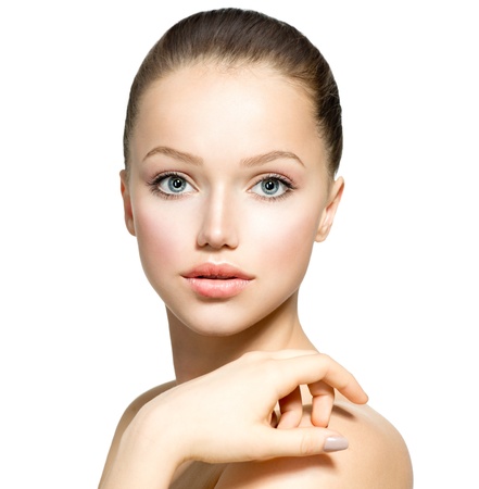 Beauty Model Girl Portrait  Beautiful Woman Face の写真素材