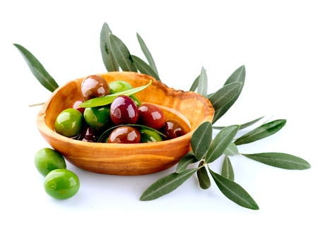 Olives and Olive Oil の写真素材