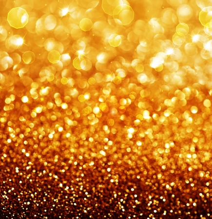 Abstract Golden Christmas and New Year background の写真素材