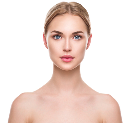Beautiful spa model girl with perfect fresh clean skin Beautiful spa model girl with perfect fresh clean skin