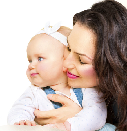 Mother and baby together. Maternity conceptの写真素材