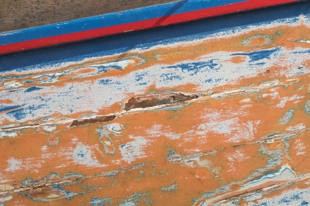 Sanded Boat side, Maltaの写真素材