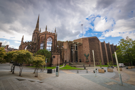 Coventry Cathedral, Coventry Uk Europe Aug 2017のeditorial素材