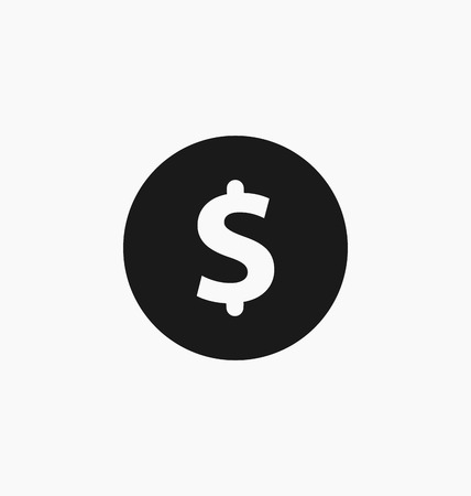 Dollar symbol. USD currency icon.のイラスト素材