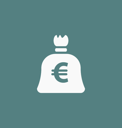 Euro symbol. European currency icon.のイラスト素材