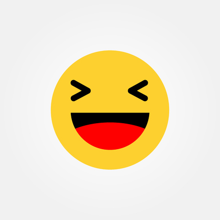 Baku, Azerbaijan - April 14, 2017: Facebook new like button. Emoji. Editorial image.のeditorial素材