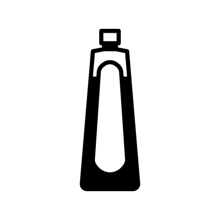 Alcohol bottle icon simple flat styleのイラスト素材