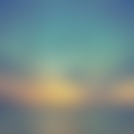 Muted abstract gradient background blending sky blue with warm yellow tones. Clear details and vi...の写真素材