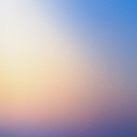 Smooth gradient of blue, yellow, and pink sky colors, subtle texture, diffused light.