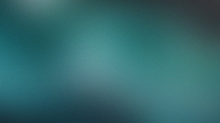 Smooth teal gradient background with subtle grain texture and soft light. Clear details and vibra...の写真素材