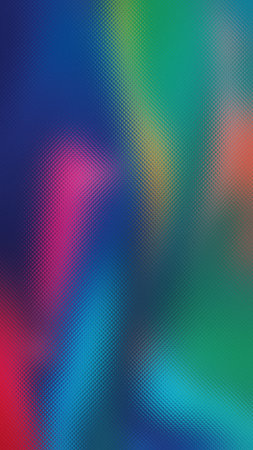 abstract background consisting of colored halftone gradients and linesの写真素材