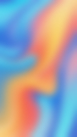 Frosted glass texture with swirling blue orange pink and yellow colors Clear details and vibrant ...