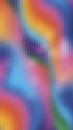 Blurred rainbow colors in vertical stripes create a vibrant abstract background texture.
