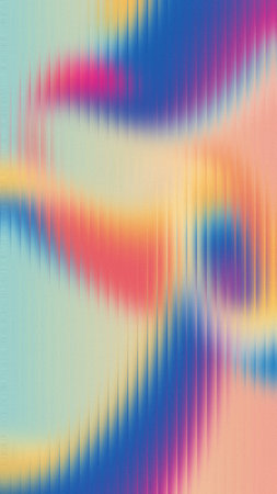 Pastel abstract background with a colorful gradient and vertical lines texture Clear details and ...