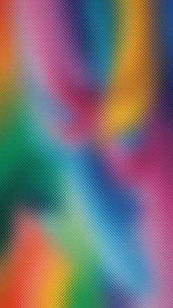Vibrant abstract background with a textured glass effect in a colorful gradient. Clear details an...の写真素材