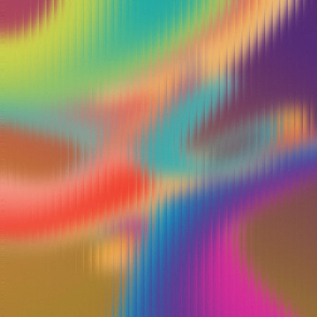 A multi-colored abstract gradient with soft blurs and vertical lines creates a bright, flowing...