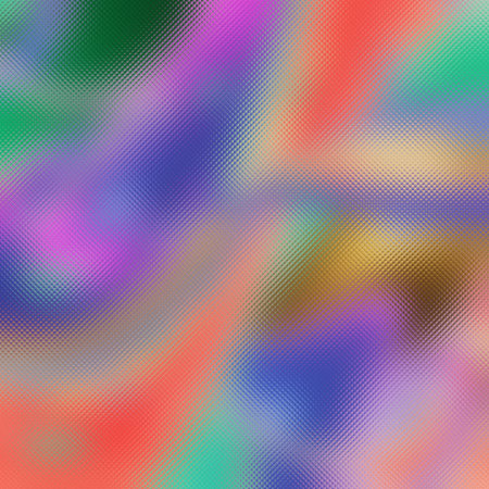 Frosted glass texture with a vibrant mix of abstract colors including green, purple, red, and...