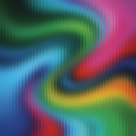 Wavy colorful gradient with a vertical line overlay creating a textured effect. Clear details and...の写真素材