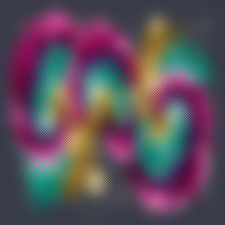 Category: showing frosted glass texture with swirling pink teal yellow hues keywords: abstract,...の写真素材