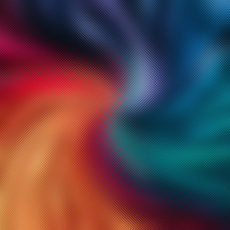 Frosted glass texture with swirling red orange blue and teal colors. Clear details and vibrant co...の写真素材