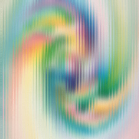 Soft pastel abstract swirl pattern with vertical lines seen through frosted glass. Clear details ...の写真素材
