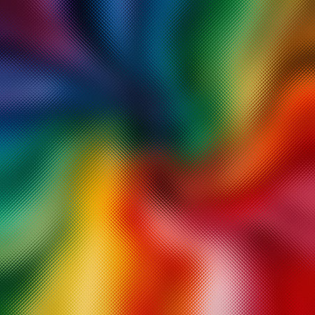 Frosted glass texture with a vibrant rainbow swirl pattern of colors. Clear details and vibrant c...の写真素材