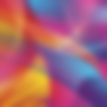 Abstract background with frosted glass texture and a dynamic blend of pink, purple, blue, and...の写真素材