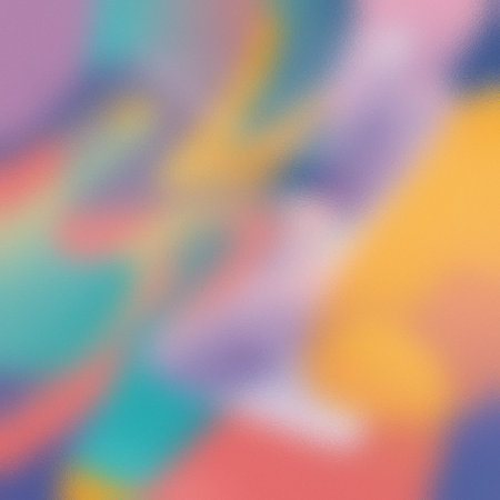 Soft pastel shapes in teal, purple, yellow, and pink with a frosted glass texture. Clear details ...の写真素材