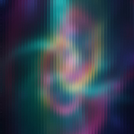 Category: showing dark teal and purple abstract with colorful swirls and lines keywords:...の写真素材