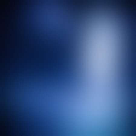 A deep blue gradient with subtle light streaks and a frosted texture. Clear details and vibrant c...の写真素材