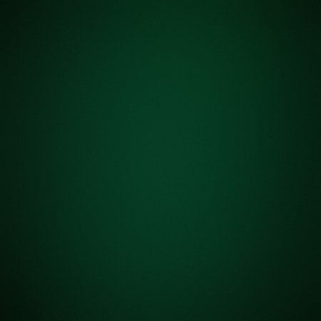 A deep forest green gradient background with a subtle speckled texture. Clear details and vibrant...の写真素材