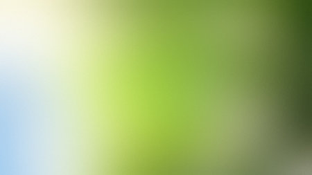 Clean showing blurred abstract background with vibrant green and light blue huesの写真素材
