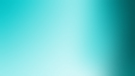 A bright teal and cyan gradient background with a frosted texture. Clear details and vibrant colo...の写真素材