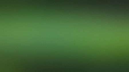 A medium green abstract background with soft, blurred gradients and subtle texture.の写真素材