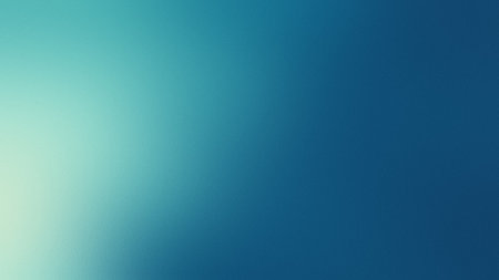 A teal blue gradient background with soft light and smooth color transitions. Clear details and v...の写真素材