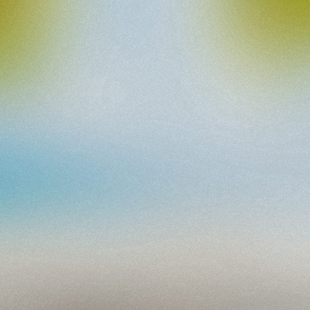 Soft blue, grey, and yellow gradient with a subtle grain texture, creating a light and airy...