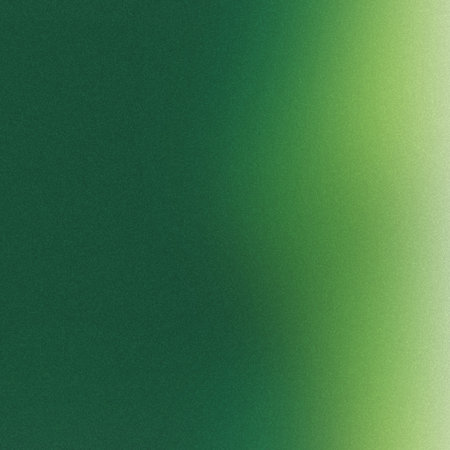 Frosted glass texture with a gradient from dark green to light green and a grainy effect.