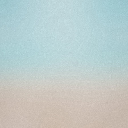 Soft blue and beige gradient background with a subtle grainy texture, creating a calm atmosphere.の写真素材