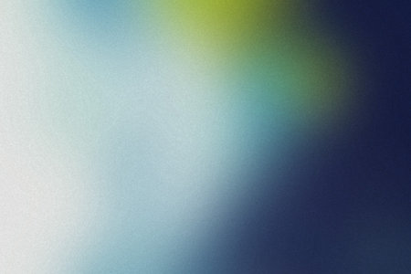 Abstract gradient background with blue, green, and white tones and a subtle grainy texture.