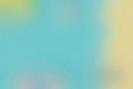 Soft blue and yellow gradient with a subtle grain texture creates a gentle abstract background.