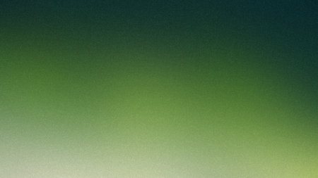 A green gradient background with a dark top fading to a lighter green at the bottom, with subtle...の写真素材