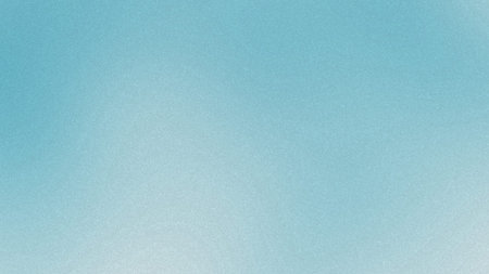 A light blue gradient background with a fine grain texture and soft diffused light.