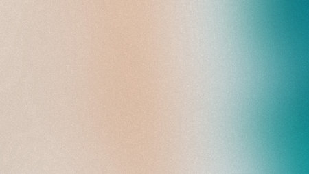 Photo showing soft gradient background with peach and teal hues and grain. High resolution image...の写真素材