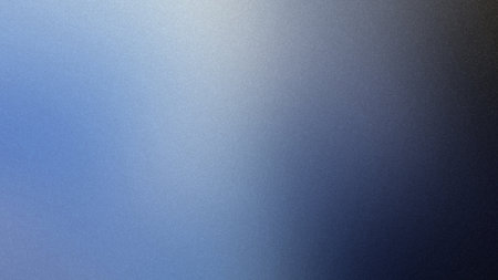 A deep blue and gray gradient with a subtle grain texture and diffused light. Clear details and v...の写真素材